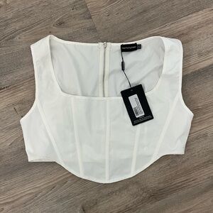 Pretty Little Thing Corset Crop Top